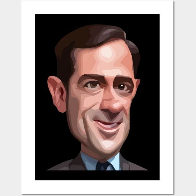 Michael Scott x Mr. Bean Wall Art by GloriousWax